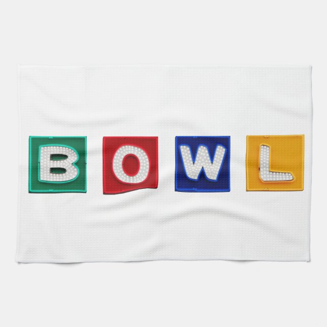 B O W L BREV KÖKSHANDDUK (Horisontell)