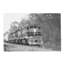 B och P Diesel Locomotive Tåg Rustic Reversible
