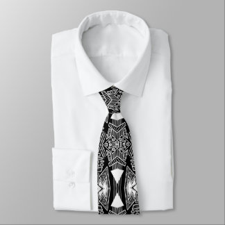 B och W Runway Mode Inspired Mönster Nacke Slips
