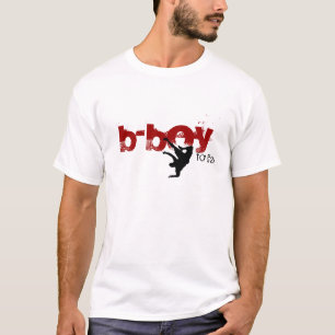 b-pojke för rött liv (, svarten) tee shirt