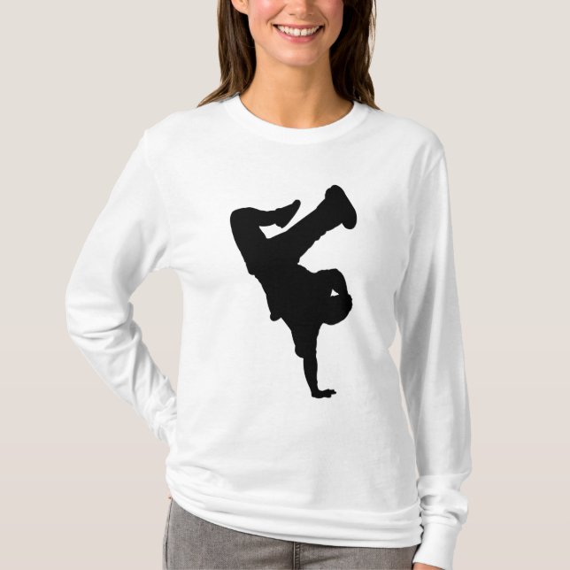 B-Pojke kvinna Hoodie T Shirt (Framsida)