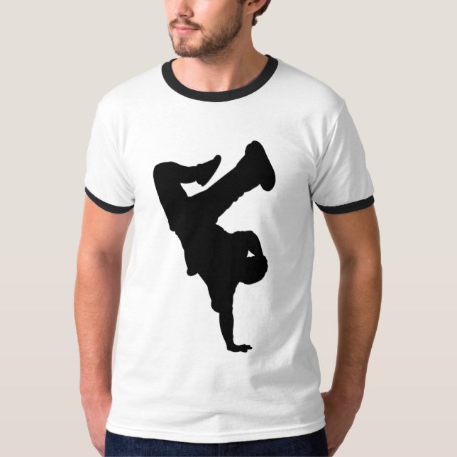 B-Pojke Ringer T T-shirt (Framsida)