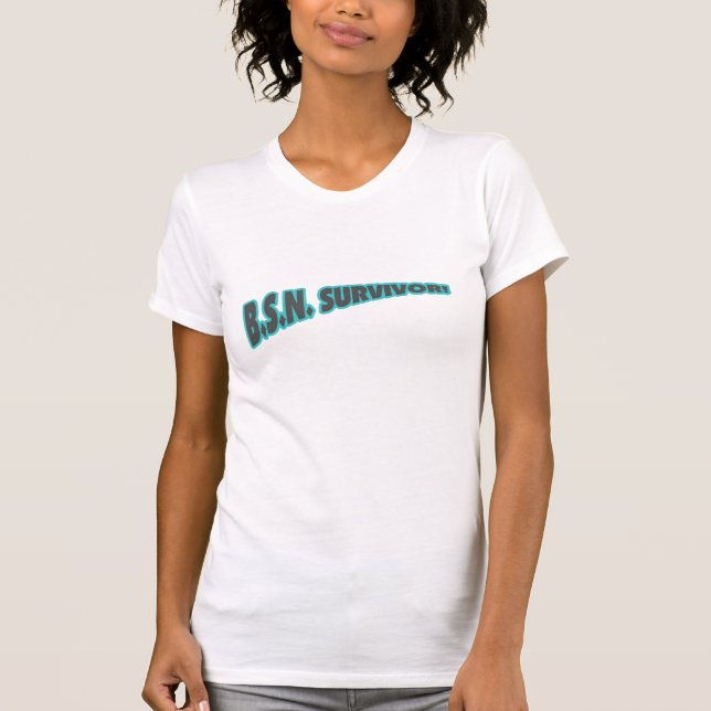 B.S.N. Överlevande! Tee Shirt (Framsida)