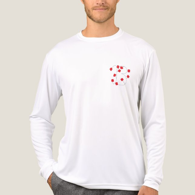 B skjorta t shirt (Framsida)