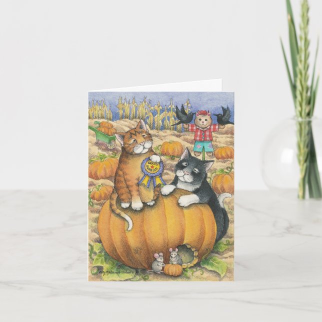 B & T #22 Halloween noterar Kort (Framsida)