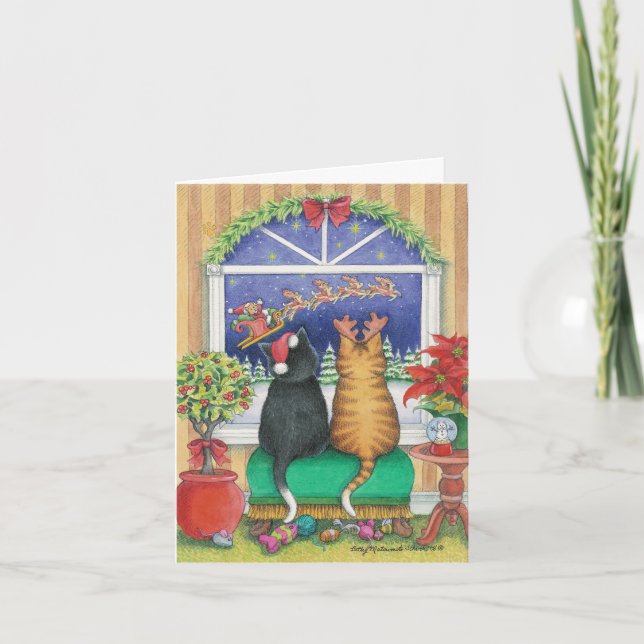 B & T #36 Julanteckning Helgkort (Framsida)