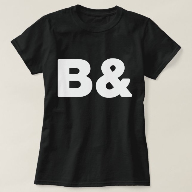 B& T-Shirt (Design framsida)