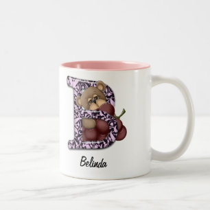 B Teddy Grapes Två-Tonad Mugg