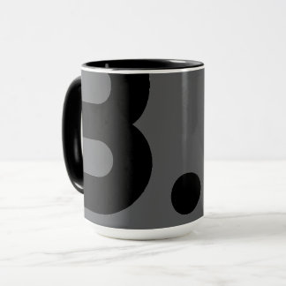 B.- Typografi-mugg Mugg