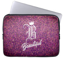 B Vacker Rosa Laptop sleeve