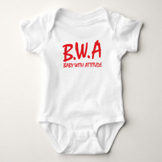 B.W.A. Baby med inställningT-tröjadesign T-shirt