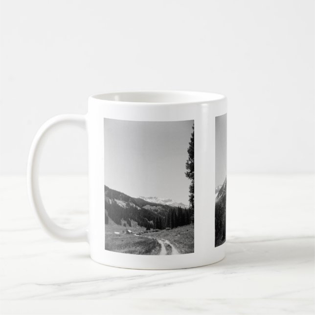 B&W-berg 11 oz Mugg (Vänster)