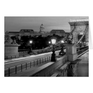B&W Budapest Hälsningskort