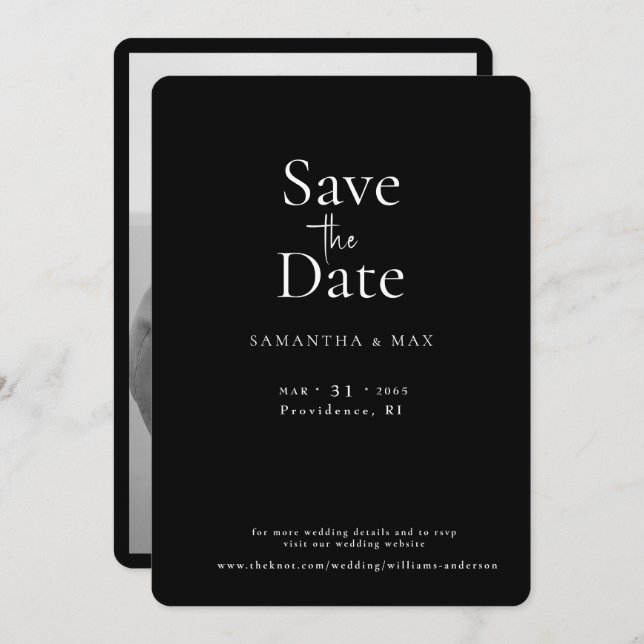 B/W De två amerikanska fotofilerna sparar datumet Spara Datumet (Fram/baksida)