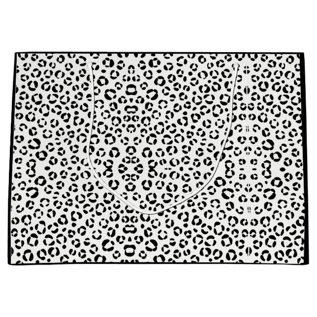 B&W Djurutskrift Sherpa Blanket (Framsidan)