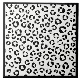 B&W Djurutskrift Sherpa Blanket Kakelplatta