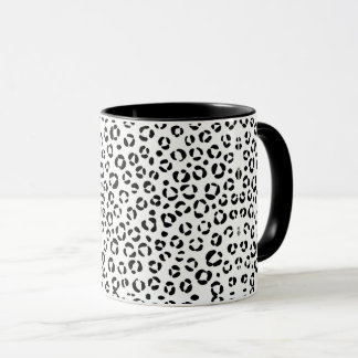 B&W Djurutskrift Sherpa Blanket Mugg