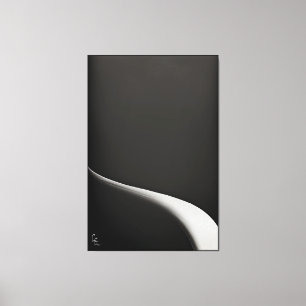 B&W, Experiment in suprematism series, Vol 1 Canvastryck
