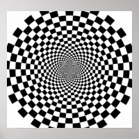 B&W FLOMMA Optisk Illusion