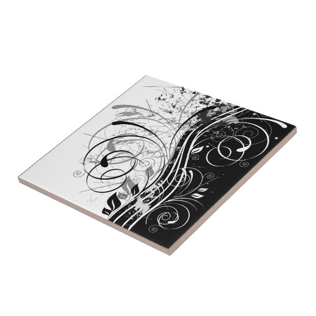 B&W grunt Kakelplatta (Sidan)