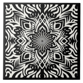 B&W Harmony (med gräns) Kakelplatta