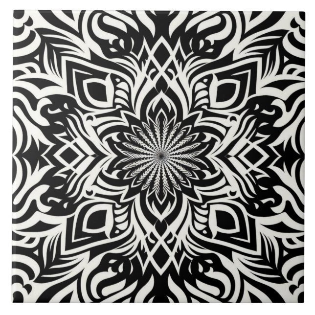 B&W Harmony (utan gräns) Kakelplatta (Framsidan)