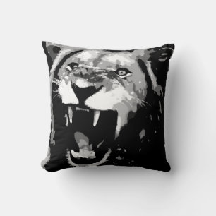 B&W Lejon amerikansk MoJo Pillow Kudde