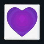 B&W Lila Hjärtat Magnet<br><div class="desc">💜 som mitt eget hjärta: Lila hjärtan som slår mellan sju Fantastisk globala konstnärer från Sydkorea (som bildar en mycket berömd K-pop Band) och deras armé av Fläkt runt hela Lila World 💜 Här är BLACK- och/eller WHITE-samlingen: varandras två färg av sinnestillstånd: ljus eller skugga.</div>