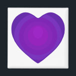 B&W Lila Hjärtat Magnet<br><div class="desc">💜 som mitt eget hjärta: Lila hjärtan som slår mellan sju Fantastisk globala konstnärer från Sydkorea (som bildar en mycket berömd K-pop Band) och deras armé av Fläkt runt hela Lila World 💜 Här är BLACK- och/eller WHITE-samlingen: varandras två färg av sinnestillstånd: ljus eller skugga.</div>