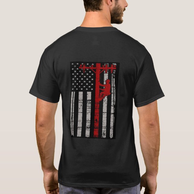B&W-linjearbetareTshirt Tröja (Baksida)