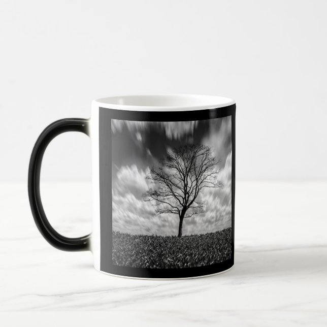 B&W Little Tree Magisk Mugg (Vänster)