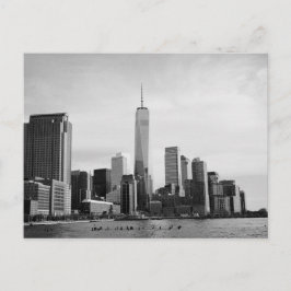 B&W Manhattan Vykort
