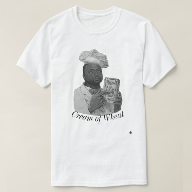 B&W "Manny, Lord Cream of Wheat" T-shirt (Design framsida)
