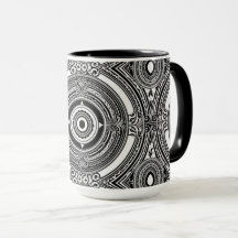 B&W Medaljongmotiv
