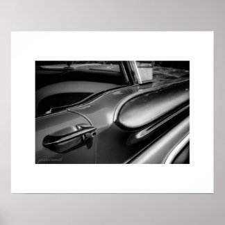 B&W Mercury Turnpike Cruiser Affisch Print