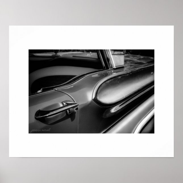 B&W Mercury Turnpike Cruiser Affisch Print (Framsidan)