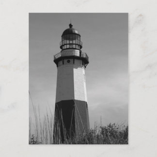 B&W - Montauk-fyr - vykort 2