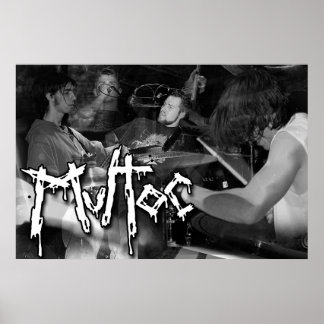 B&W-multoc-Poster Poster