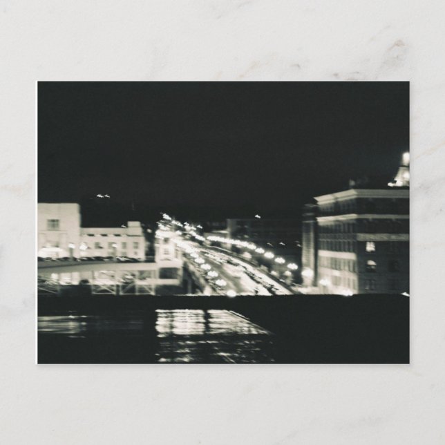 B/W Omaha Vykort (Framsida)