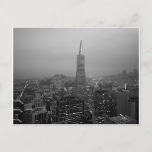 B&W San Francisco Vykort