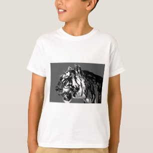 B&W Siberisk tiger Tee