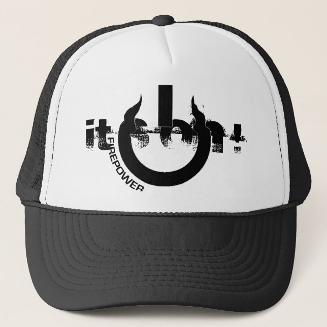 b&w truckerkeps (Framsida)