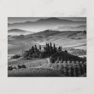 B&W Tuscany Vykort