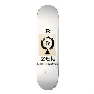 B: ZenSkateboard Skateboard Bräda 20,5 Cm