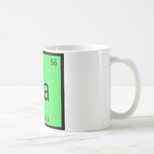 Ba - Bauhaus Konst Kemi Periodiska Systemets Symbo Kaffemugg