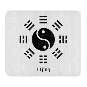 Ba Gua, 8 trigram, yin yang anpassade