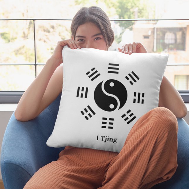 Ba Gua, 8 trigram, yin yang anpassade Kudde (Skapare uppladdad)