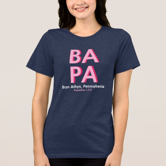 BA PA t-shirt (Framsida)