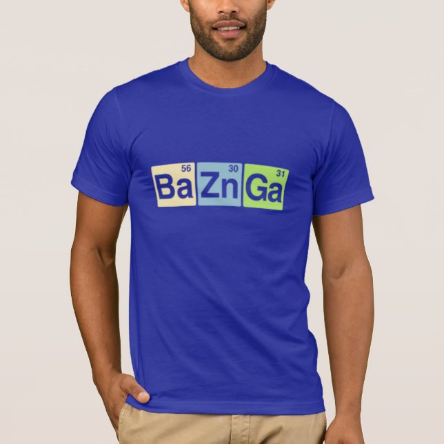 Ba-Zn-Ga T-shirt (Framsida)