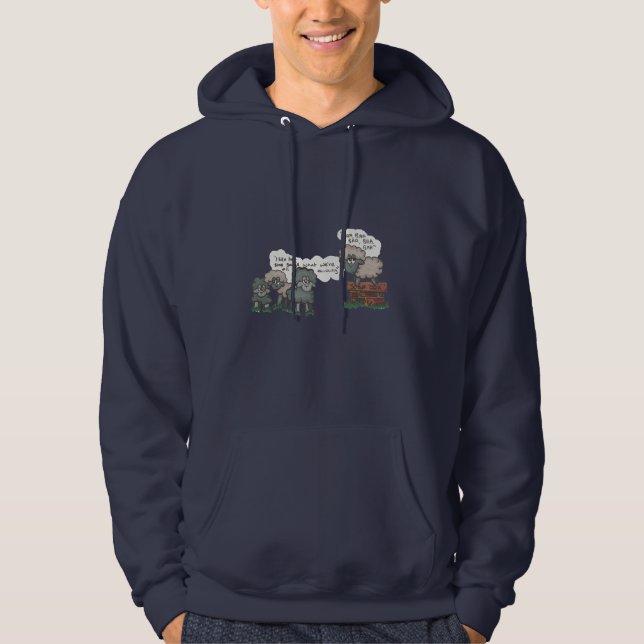Baa, Baa, Baa Hoodie (Framsida)